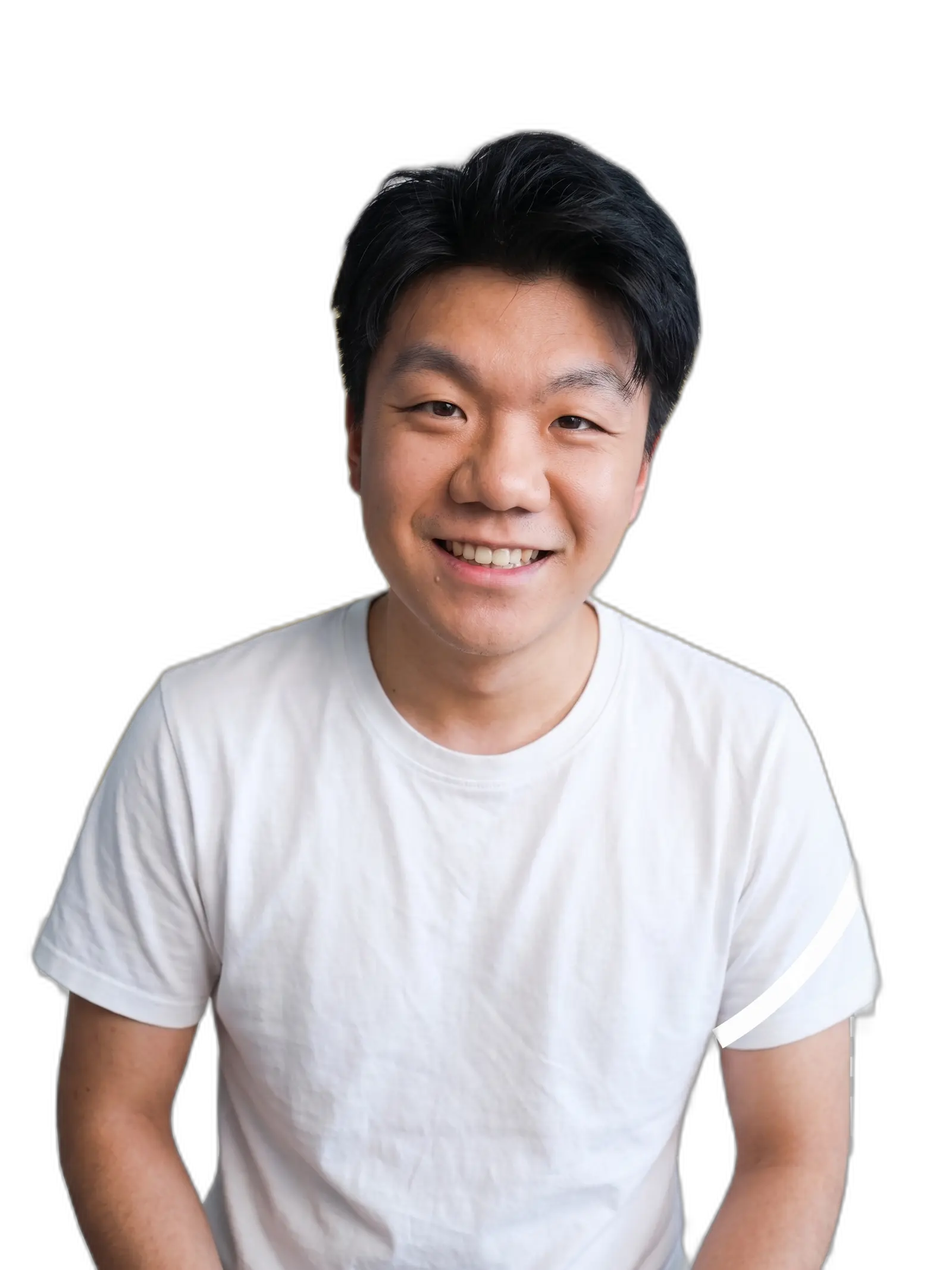 Portrait of Caleb Merridan smiling